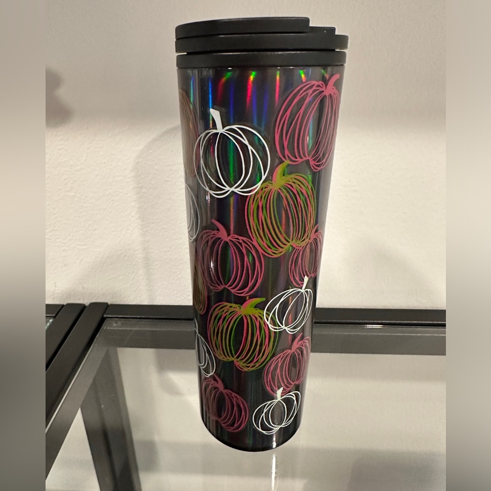 Starbucks Glow-In-The-Dark Halloween 2023 Pumpkins Fall Tumbler Grande 16oz EUC